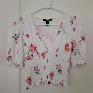Floral Print Women's Top